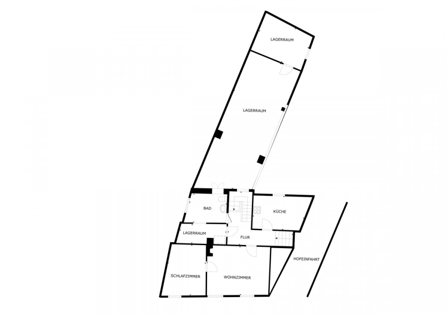 Charmantes Wohnhaus mit Potenzial in idyllischer Lage in Odenheim - Erdgeschoss (78580)