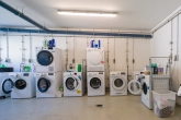 Wasch- und Trockenraum - Stilvolle 3-Zimmer-Wohnung im Herzen von Bruchsal – Schlossnähe & eigener PKW-Stellplatz inklusive
