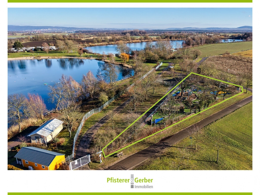 Gaststättenbetrieb mit Minigolfanlage auf ca. 1920 m² großem Pachtgrundstück am St. Leoner See - Luftaufnahme (79475)