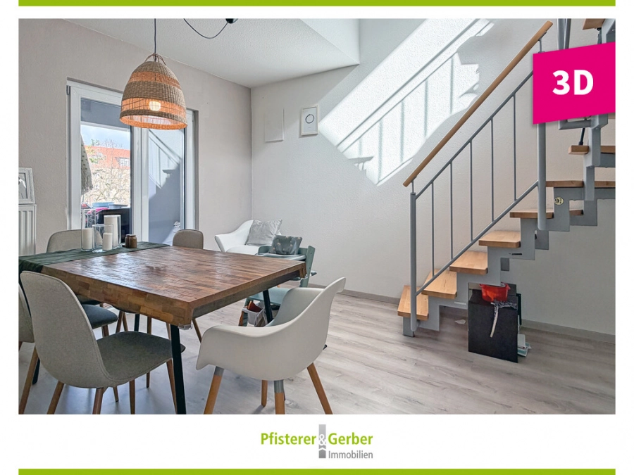 3-Zimmer-Maisonettewohnung mit heller Galerie – perfekt gelegen zwischen Schloß und Fußgängerzone, 76646 Bruchsal, Maisonettewohnung