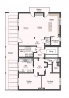 Grundriss - Exklusives Penthouse mit Terrasse, Balkon, Einbauküche, Sauna und TG-Stellplatz