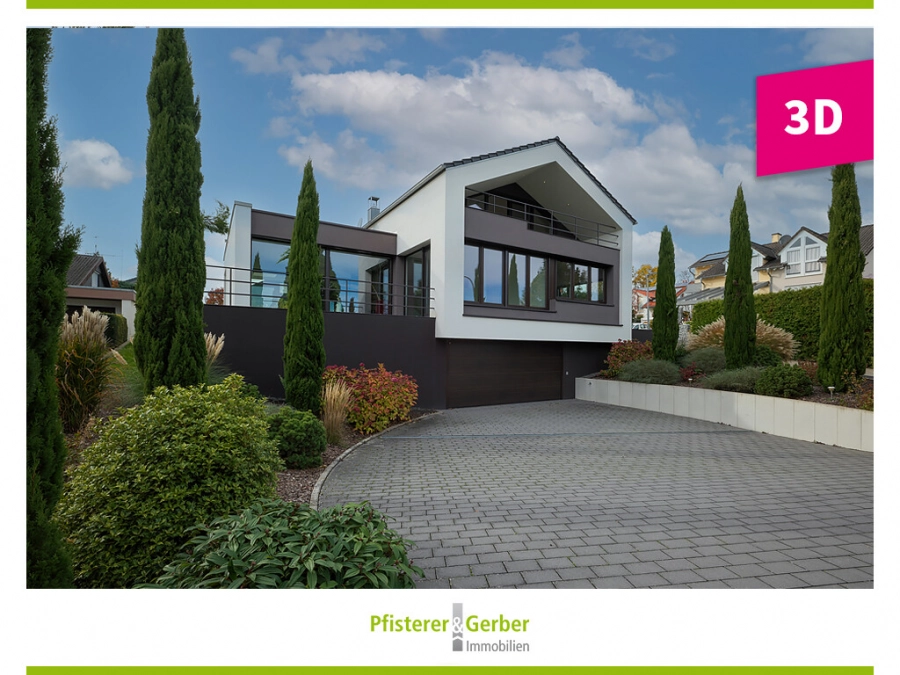 Bezugsfertiges Designerhaus: Hochwertig, effizient, unverwechselbar - Straßenansicht (78816)