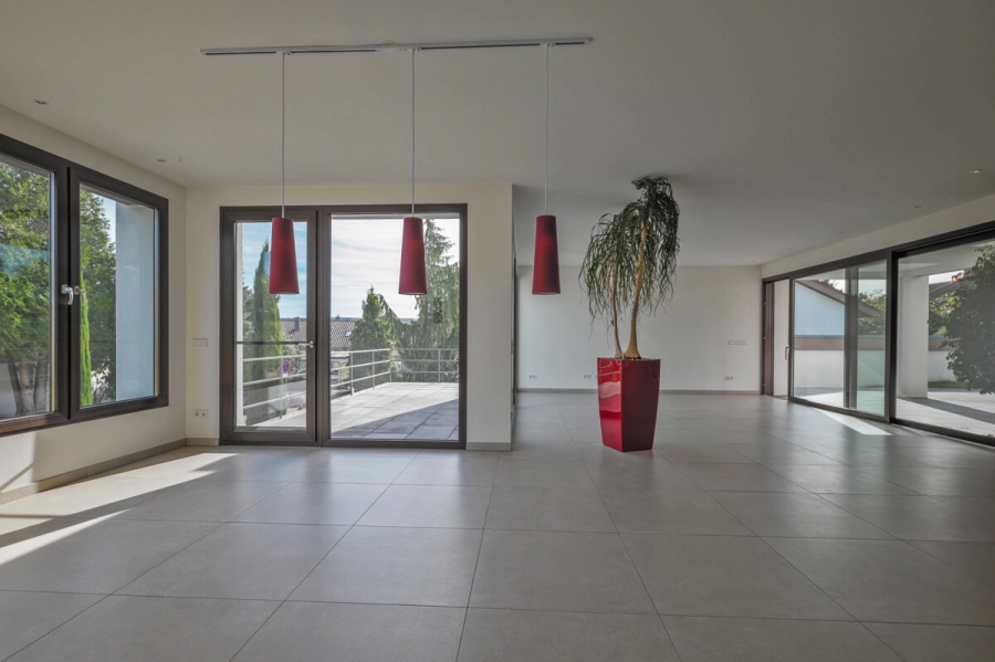 Bezugsfertiges Designerhaus: Hochwertig, effizient, unverwechselbar - Wohn- und Essbereich (78818)