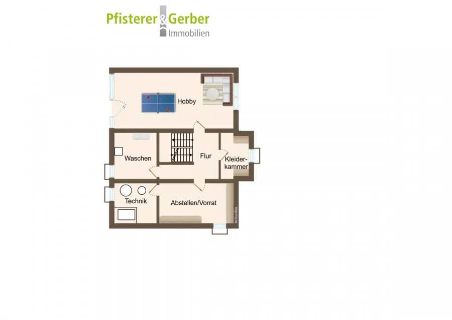 Modernes und energieeffizientes Einfamilienhaus – Komfort und Eleganz vereint! - Gartengeschoss (78929)