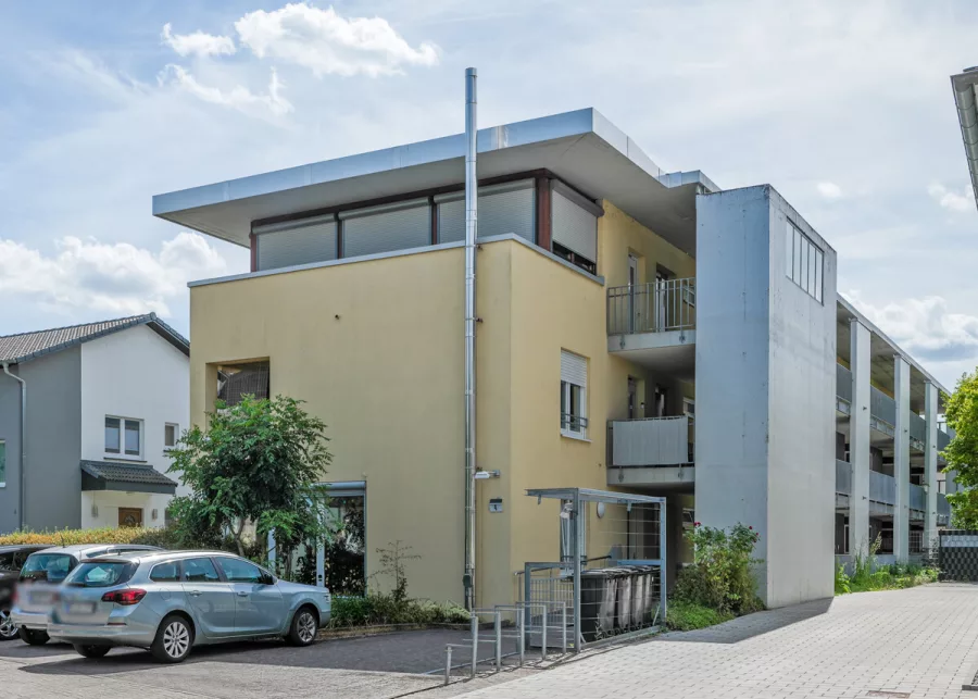 Seitenansicht Gebäude