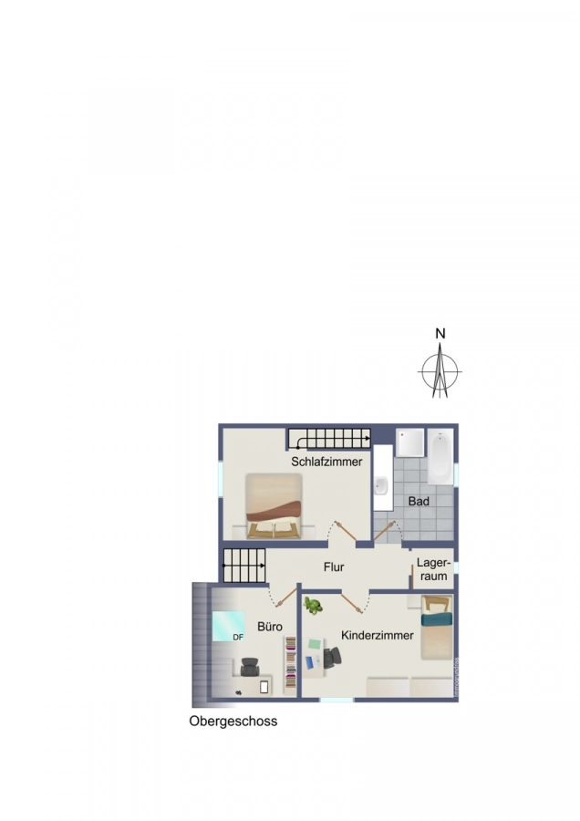 Charaktervolles Haus mit besonderem Flair – liebevoll gepflegt & bereit für eine neue Familie - Obergeschoss (78484)