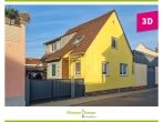 Außenansicht - Modernisiert & gepflegt – kleines Haus mit großem Wohngefühl in Linkenheim