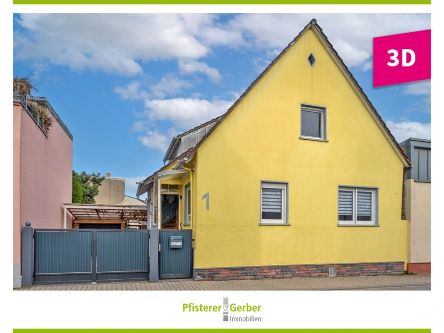 Charaktervolles Haus mit besonderem Flair – liebevoll gepflegt & bereit für eine neue Familie - Straßenansicht (78470)