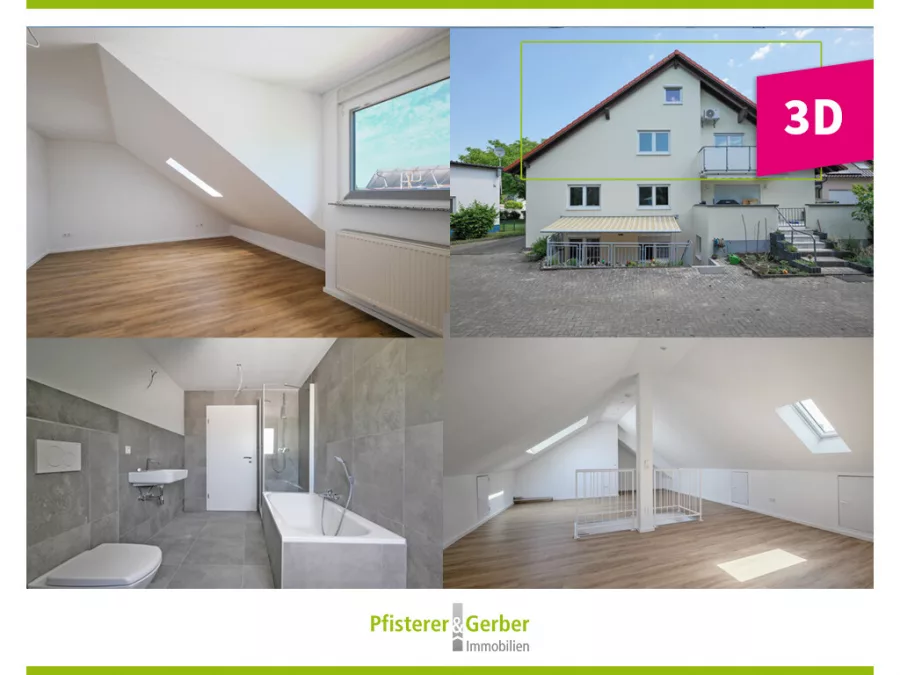 Charmante Maisonette-Wohnung mit Neubaustandard in Ubstadt, 76698 Ubstadt-Weiher, Maisonettewohnung