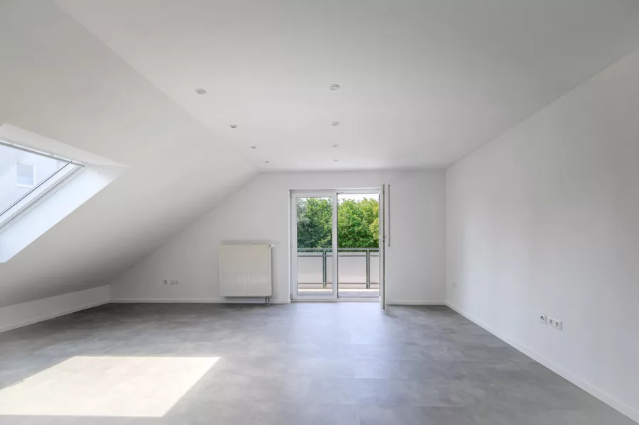 Wohnzimmer ohne Möbel