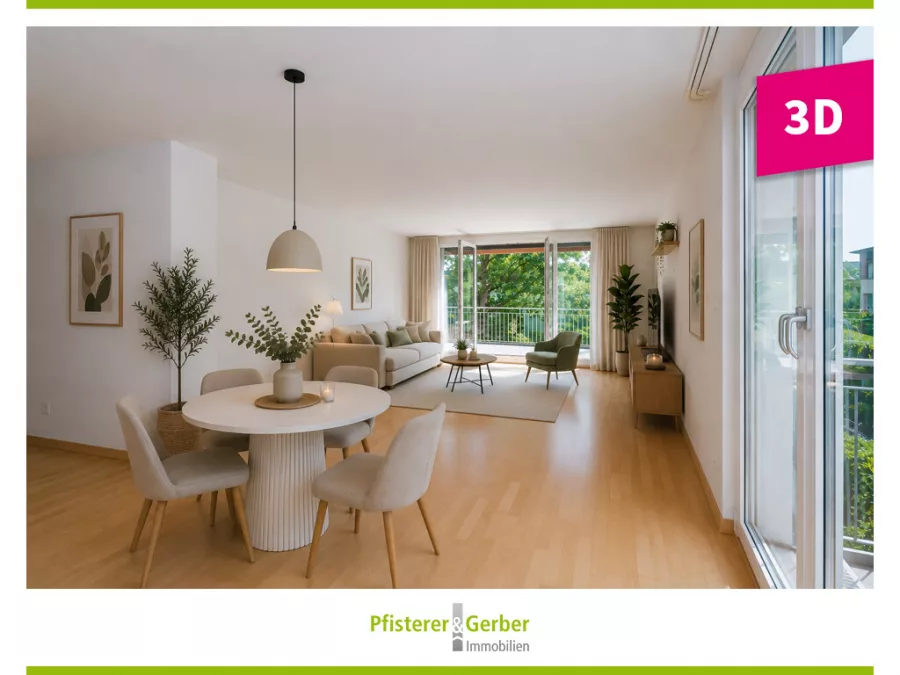 Viel Platz, Licht und Lebensqualität – Ihr neues Zuhause mit 2 Balkonen und durchdachter Aufteilung., 76646 Bruchsal, Erdgeschosswohnung