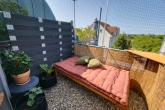 Dachterrasse - Außergewöhnliche 2-Zimmer-Wohnung mit Dachterrasse und TG-Stellplatz (vermietet)