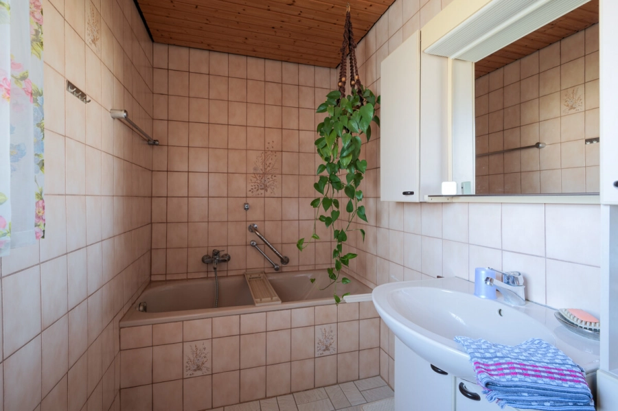 Viel Raum für Ideen: Einfamilienhaus mit Scheune und separater landwirtschaftlicher Fläche - Tageslichtbadezimmer EG (81013)