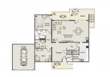 Grundriss Erdgeschoss - Ihr Rückzugsort in bester Aussichtslage – Modernes Einfamilienhaus mit Einliegerwohnung