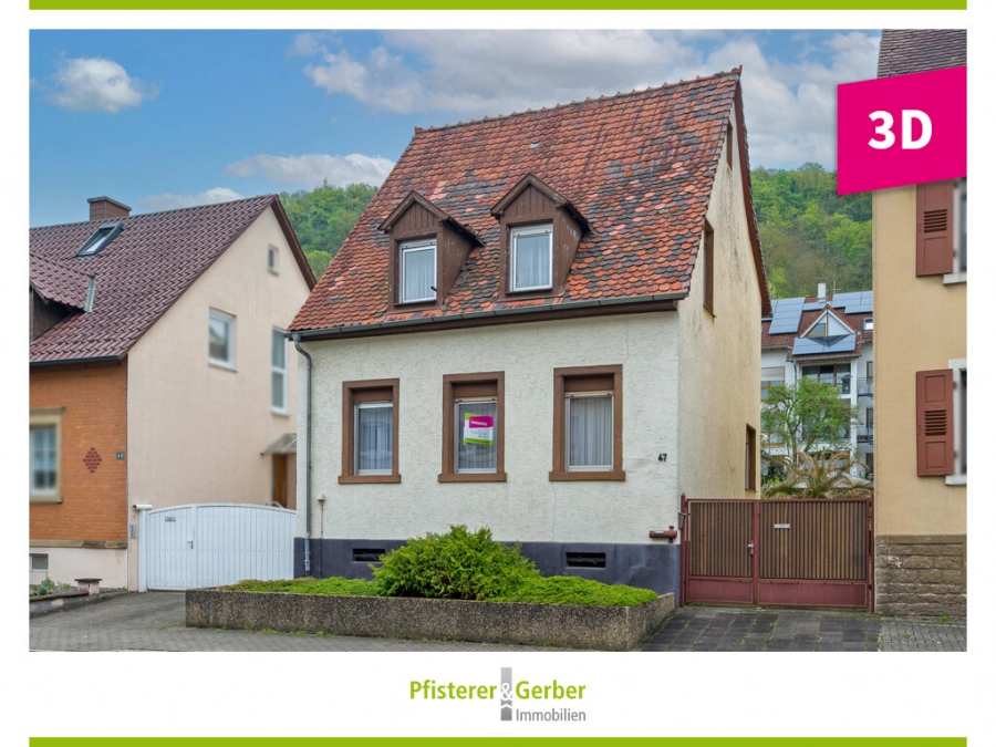 Ein Stück Geschichte zu Verkaufen: Omas Häuschen am Fuße des Michaelsberges, 76646 Bruchsal, Einfamilienhaus