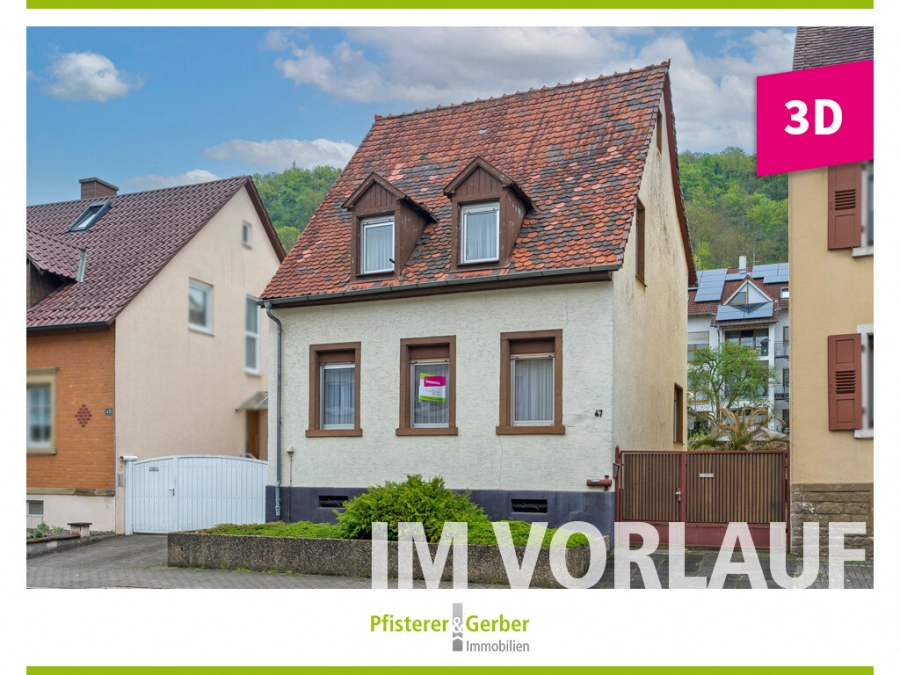 Ein Stück Geschichte zu Verkaufen: Omas Häuschen am Fuße des Michaelsberges, 76646 Bruchsal, Einfamilienhaus